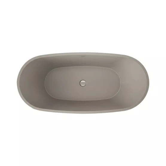 Banheira de Imersão Porto Belo Immersi Warm Grey New Moderna 170x81x68