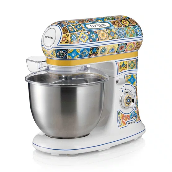 Batedeira Planetária Vintage Ariete 1588/0P Positano 7 Velocidades 3 Acessórios