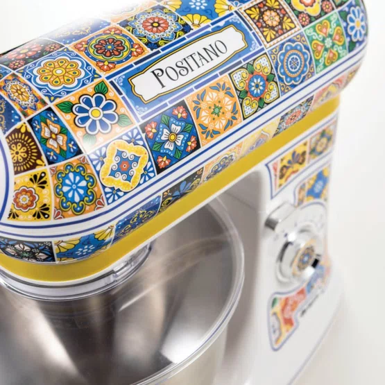 Batedeira Planetária Vintage Ariete 1588/0P Positano 7 Velocidades 3 Acessórios