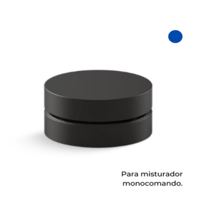 Kohler Components Bica Tube Com Acionador Monocomando Rocker Black Matte