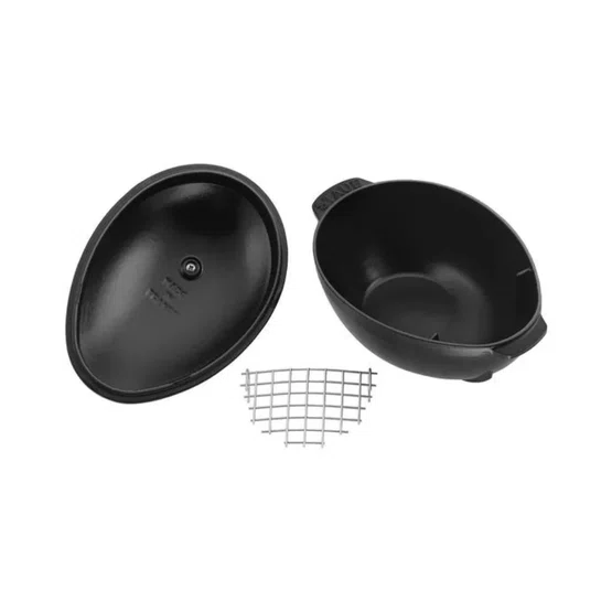 Caçarola Staub para Frutos Do Mar Ferro Fundido Feito na França Preto 25 cm