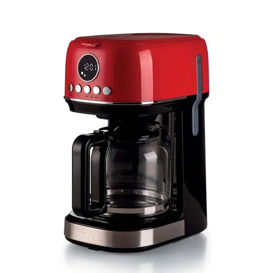 Cafeteira Americana Ariete 1396 Moderna e Programável Vermelho Com Filtro
