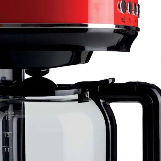 Cafeteira Americana Ariete 1396 Moderna e Programável Vermelho Com Filtro