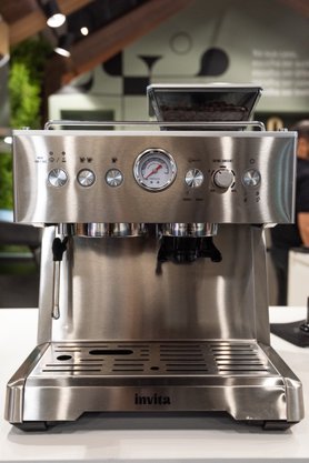Cafeteira Invita Barista Thermoblock Pro Blend Inox Portátil