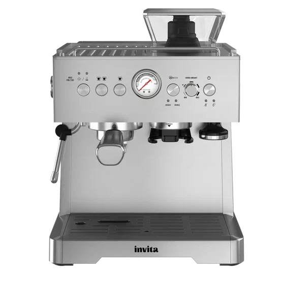 Cafeteira Invita Barista Thermoblock Pro Blend Inox Portátil