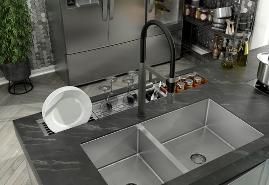 Canal Organizador Úmido DeBacco 105cm Inox