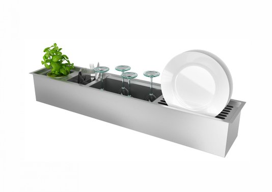 Canal Organizador Úmido DeBacco 90cm Inox