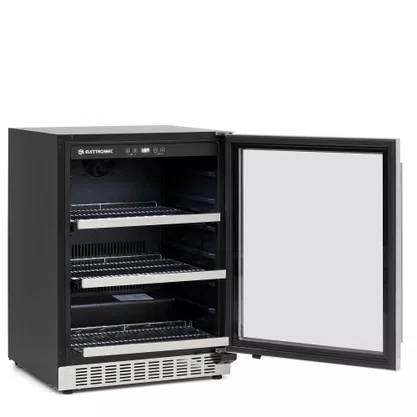 Cervejeira Beer Center Elettromec 135 Litros Built-In Connect Com Porta em Inox 220V - Abertura Para Direita