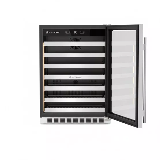 Cervejeira Beer Center Elettromec Connect Inox Built-in 145L