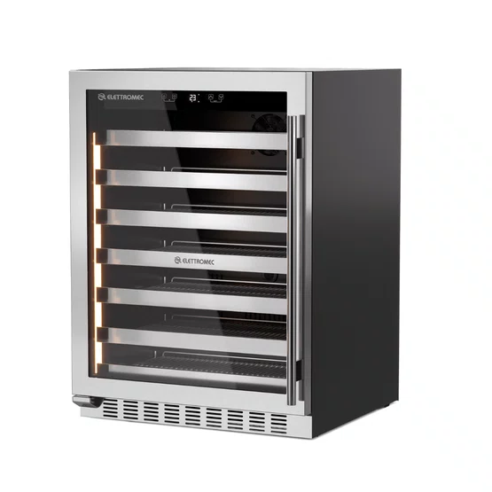 Cervejeira Beer Center Elettromec Inox 145 Litros Built-In 220V- Abertura Esquerda