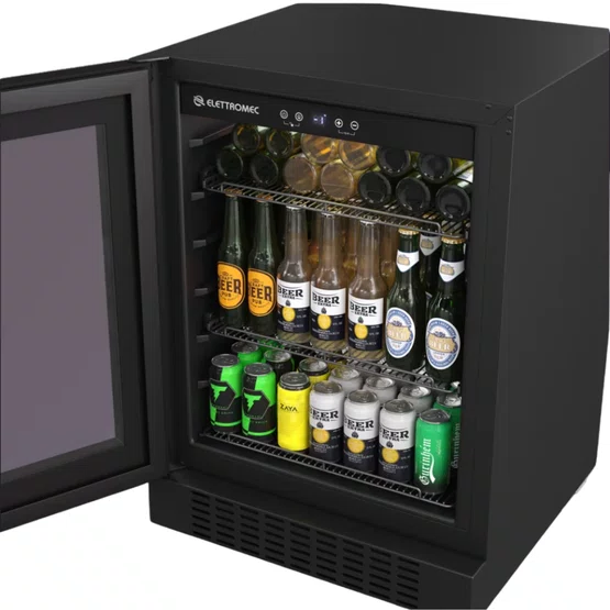 Cervejeira Beer Center Elettromec Vetro Built-in 144L 220V