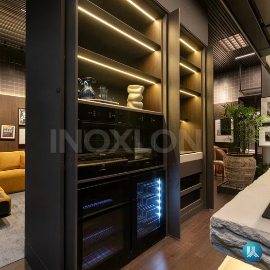 Cervejeira Beer Center Elettromec Vetro Built-in 144L 220V