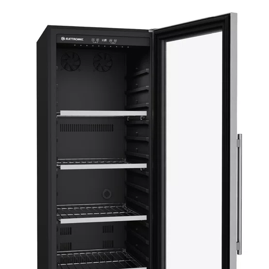 Cervejeira de Embutir 424 Litros Elettromec Com Porta de Vidro Built-In Connect 220V