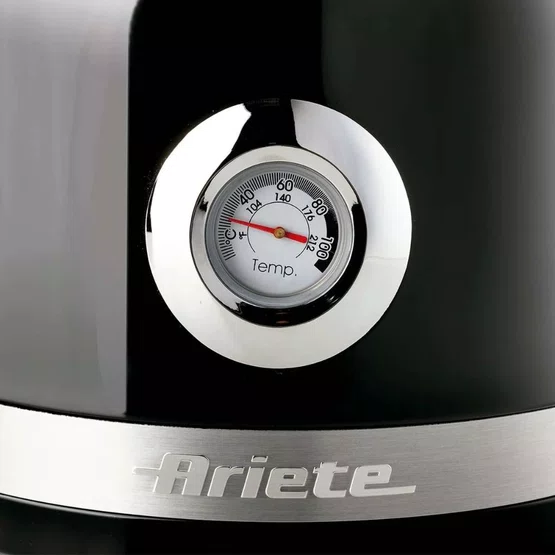 Chaleira Elétrica Moderna 2854 Ariete Inox 1,7 Litros Preta