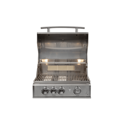 Churrasqueira Premium Gás 65cm Cuisinart Arkton 2 Queimadores e Sear Burner