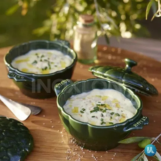 Cocotte Staub Alcachofra Cerâmica Forno e Micro-ondas 13cm