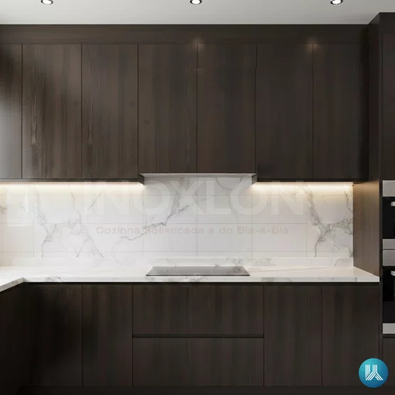 Coifa Crissair de Embutir no Armário Design Invisível em Inox Escovado BLT 700 70cm