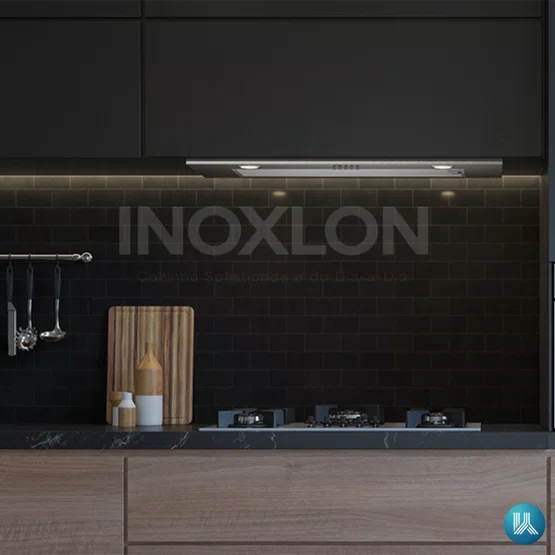 Coifa Crissair de Embutir no Armário Design Invisível em Inox Escovado BLT 700 70cm