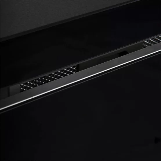 Coifa de Embutir Cuisinart Arkton Inox e Preto Sucção Perimetral 1200M³ 90CM
