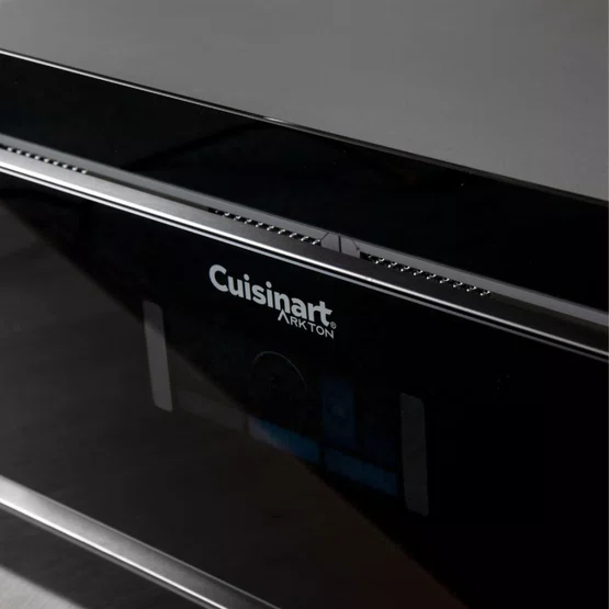 Coifa de Embutir Cuisinart Arkton Inox e Preto Sucção Perimetral 1200M³ 90CM
