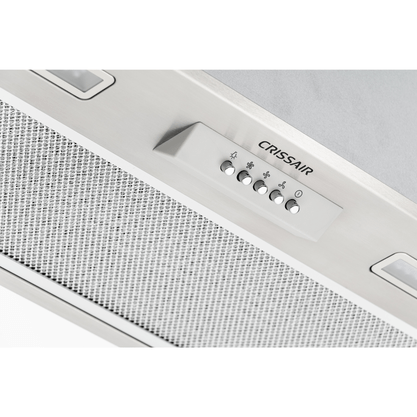 Coifa Crissair de Embutir no Armário Design Invisível em Inox Escovado BLT 700 70cm