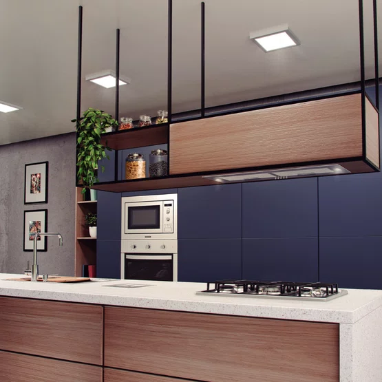 Coifa de Embutir Tramontina Incasso 75 Inox Acetinado 127V ou 220V - 95800/015 e 95800/016