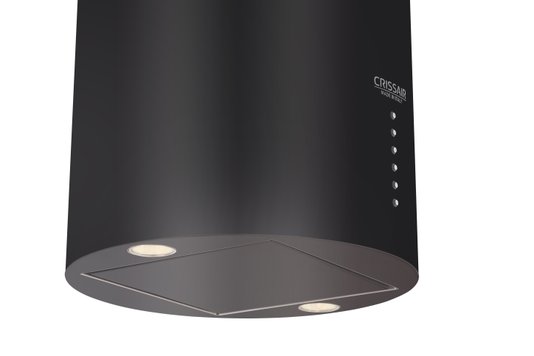 Coifa de Ilha Crissair Isola Cilindro G5 220V Black Matte