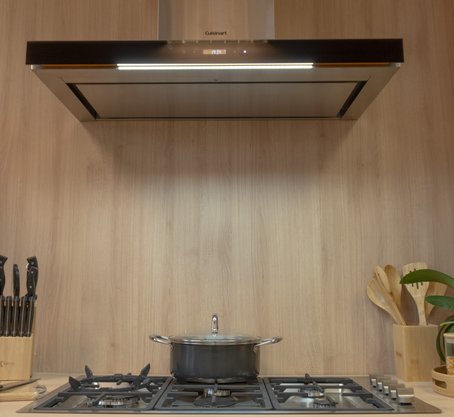 Coifa de Ilha Cuisinart Arkton Heat Sensor e Ionizer 90cm 220V