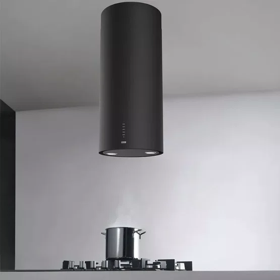 Coifa de Ilha Tunnel Plus Franke 3 Velocidades + Intensiva Black Matte 37cm 220V
