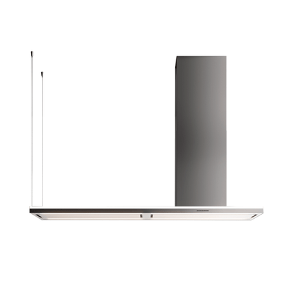 Coifa de Ilha para Direita Lumen NRS Falmec Inox 175cm 220V