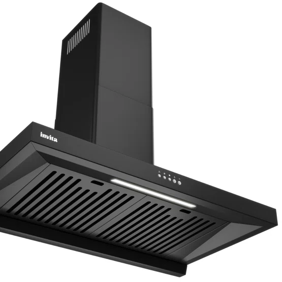 Coifa Invita de Parede Inox Black 90cm 220V