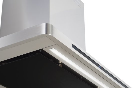 Coifa de Parede Crissair Signature Drito Plane CRR 08.9 Inox 90cm 220V