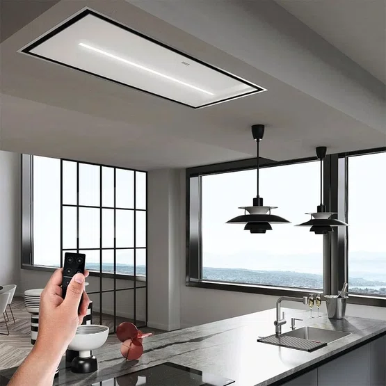 Coifa de Teto FCMY Air Hub Franke Purificador de Ar Wi-Fi e Alexa 120cm 220V