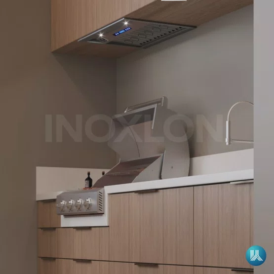 Coifa Elettromec Professional Churrasqueira Built-in 34 Polegadas 220V