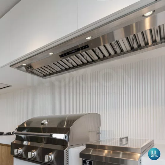 Coifa Elettromec Professional Churrasqueira Built-in 58 Polegadas 220V
