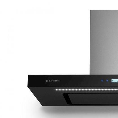 Coifa de Parede Elettromec Vetro 90cm Connect 220V