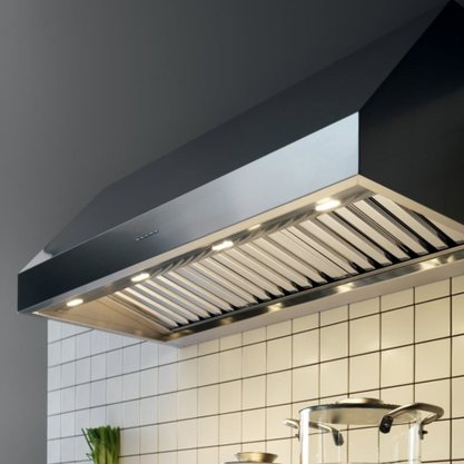 Coifa de Parede Falmec Zeus Pro Inox com Filtro Baffle 90cm 220V