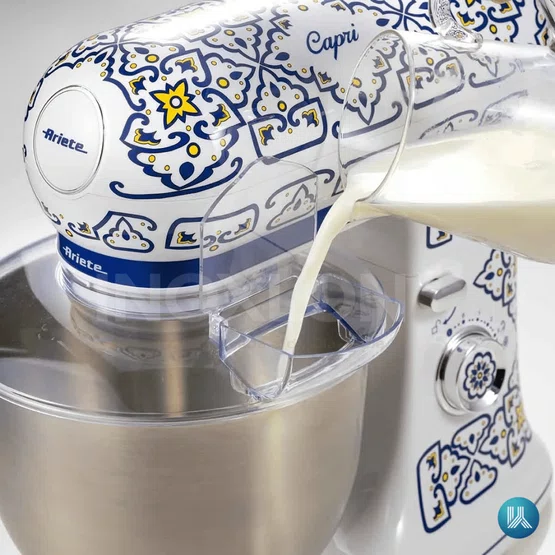 Coleção Ariete Capri Batedeira Planetária, Liquidificado e Chaleira Inox