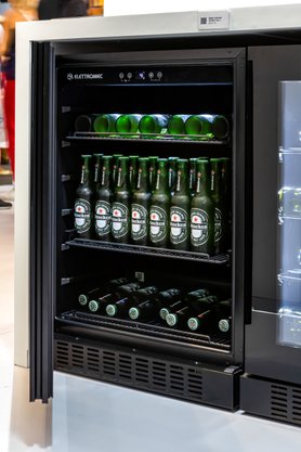 Combinado Elettromec Cervejeira Vetro 144 Litros + Adega Vetro 40 Garrafas