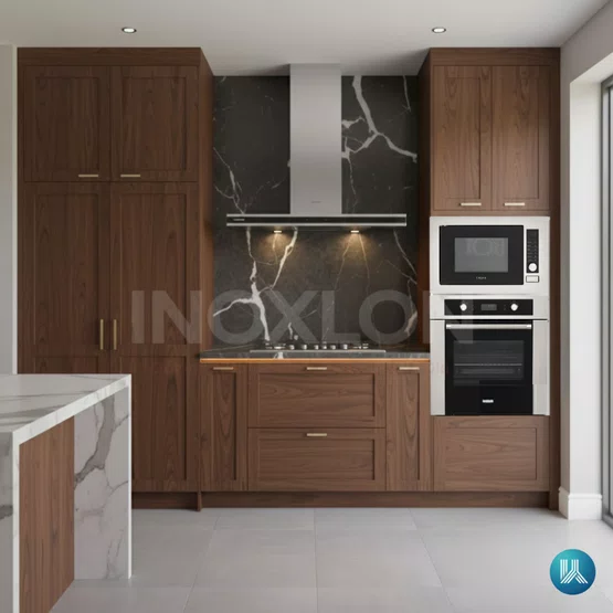 Combo Cozinha Crissair Completo Cooktop 90cm 5kW + Coifa Soft Perimetral + Torre Quente Inox/Black