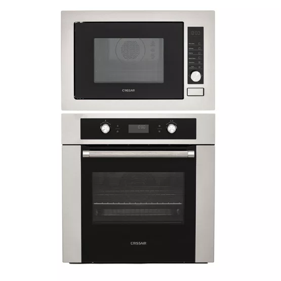 Combo Cozinha Crissair Master Coifa de Ilha Cilindro + Cooktop 4Q e Torre Quente 220V