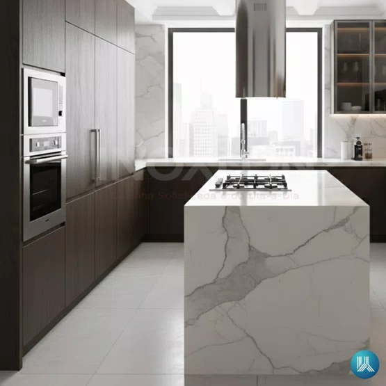 Combo Cozinha Crissair Master Coifa de Ilha Cilindro + Cooktop 4Q e Torre Quente 220V