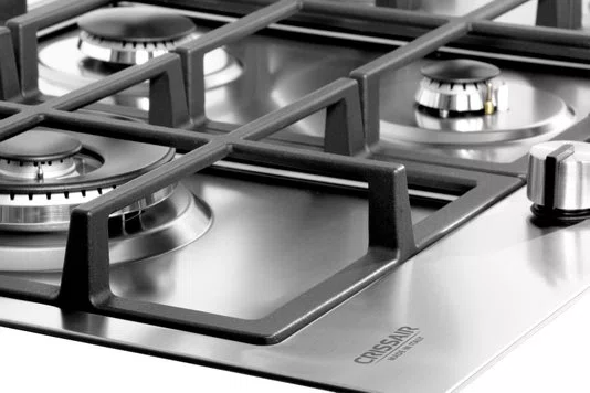 Combo Crissair Cooktop 75 cm + Coifa Soft Perimetral + Torre Quente Inox/Black