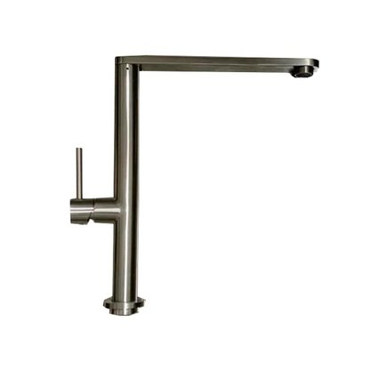 Combo DeBacco Cuba Quadratino 500 + Misturador Monocomando 2000 + Kit Calha Úmida 60cm com Acessórios