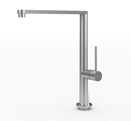 Combo DeBacco Cuba Quadratino 500 + Misturador Monocomando 2000 + Kit Calha Úmida 60cm com Acessórios