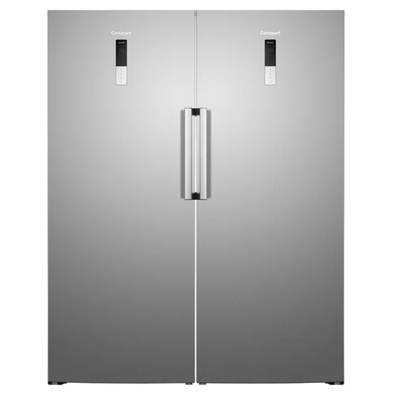 Combo Duo Side by Side Refrigerador e Freezer Conversível Cuisinart Arkton Inox 760L