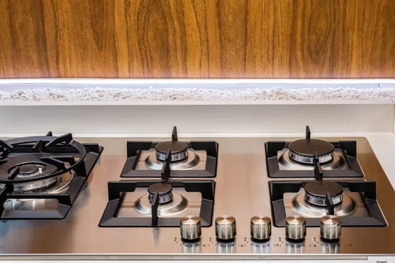 Combo Elettromec - Coifa de Parede + Cooktop 5 Bocas - 90cm