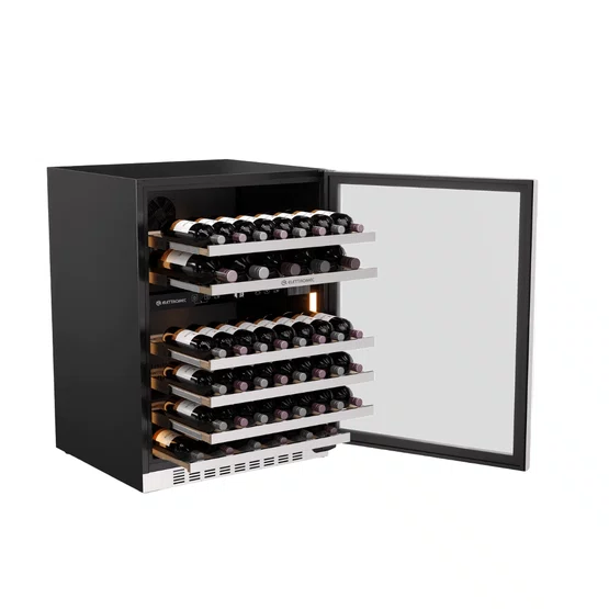 Combo Elettromec Connect Built-in Adega Dual Zone 43 Garrafas + Beer Center 145 Litros Inverter