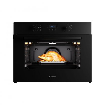 Combo Elettromec Forno Analógico Multifunção 68l + Microondas Combinado 40L + Coifa de Ilha Vetro + Cooktop Vetro 90cm