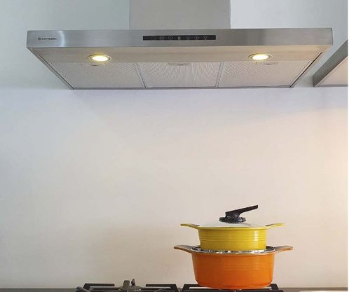 Combo Elettromec Torre Sole + Coifa de Parede Milano + Cooktop Quadratto 75 cm